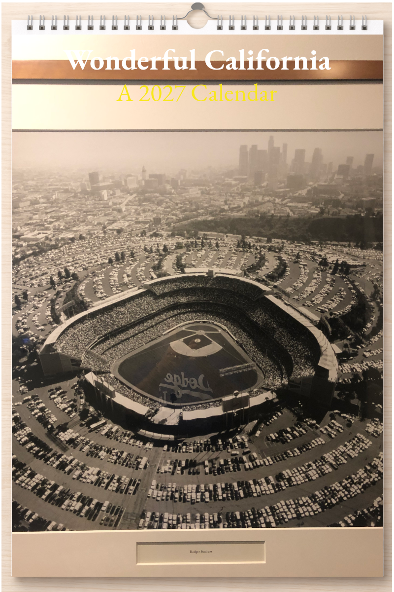 Wonderful California: A 2027 Calendar