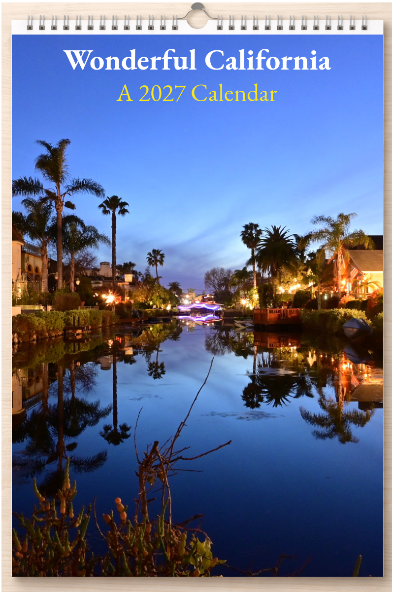 Wonderful California: A 2027 Calendar