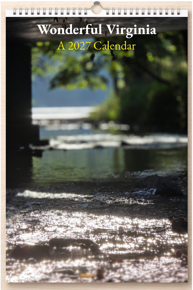 Wonderful Virginia: A 2027 Calendar