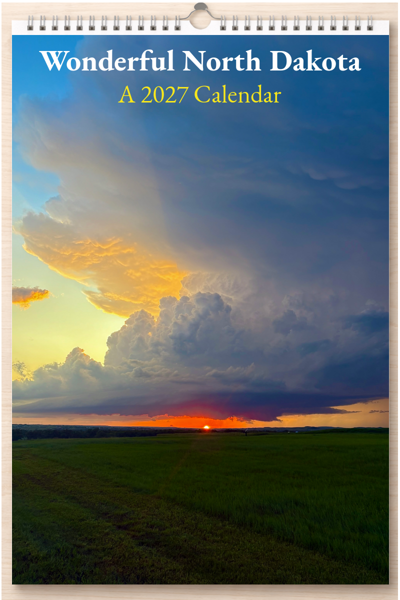 Wonderful North Dakota: A 2027 Calendar