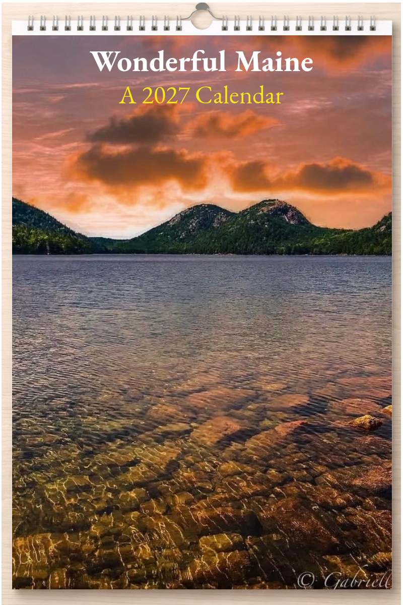Wonderful Maine: A 2027 Calendar