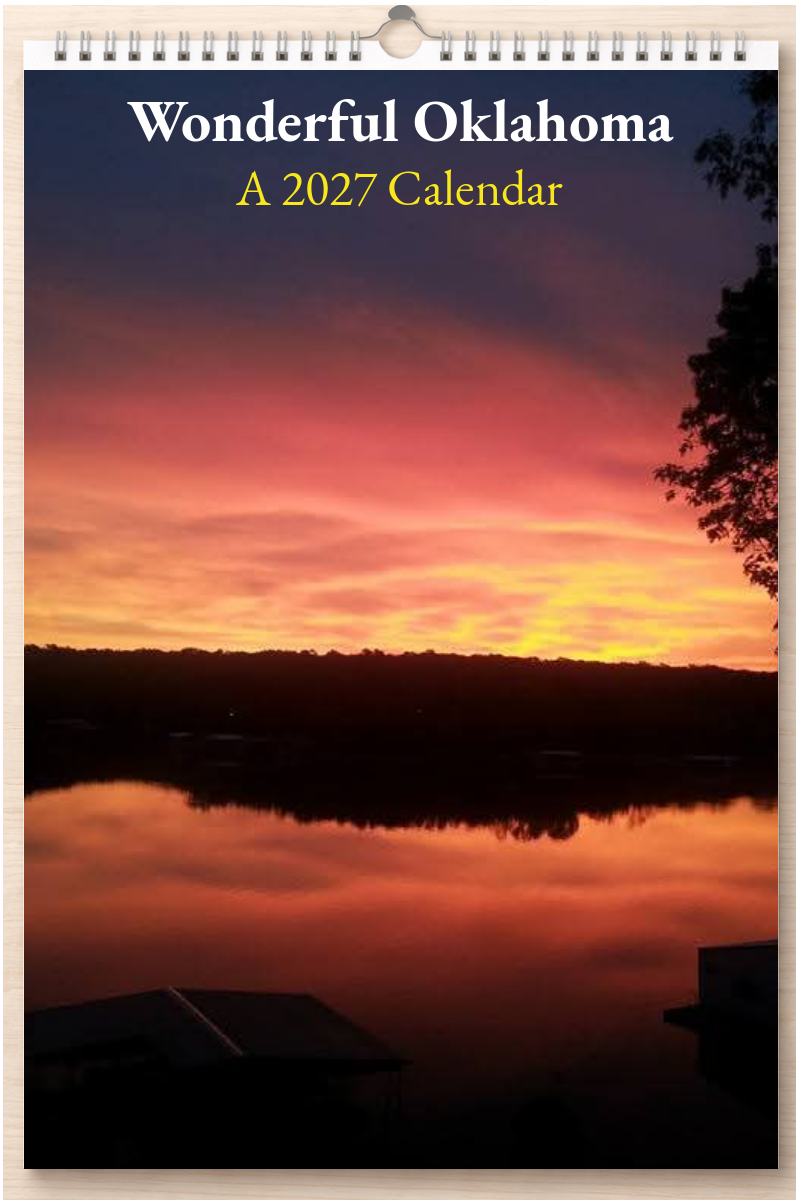 Wonderful Oklahoma: A 2027 Calendar