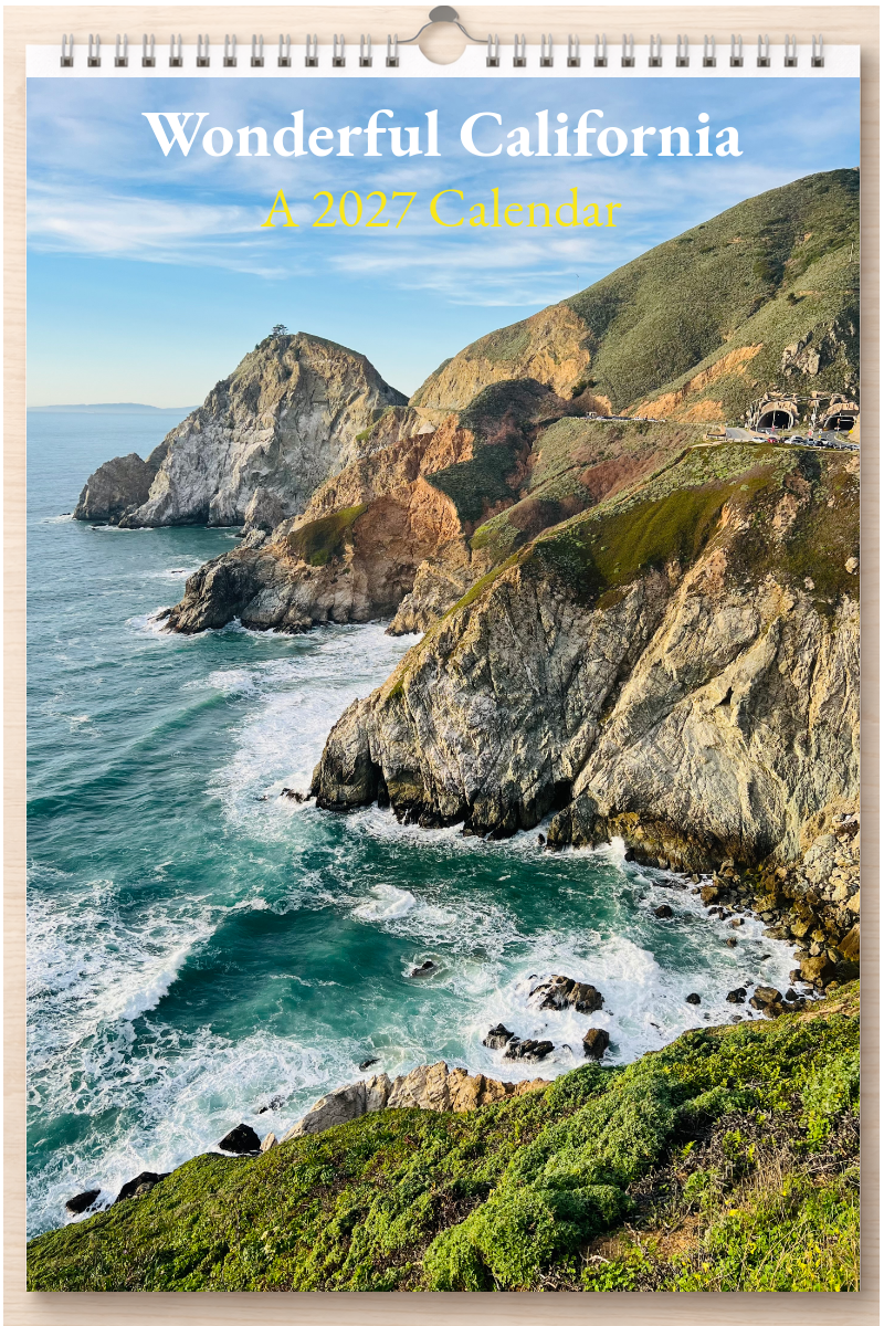 Wonderful California: A 2027 Calendar