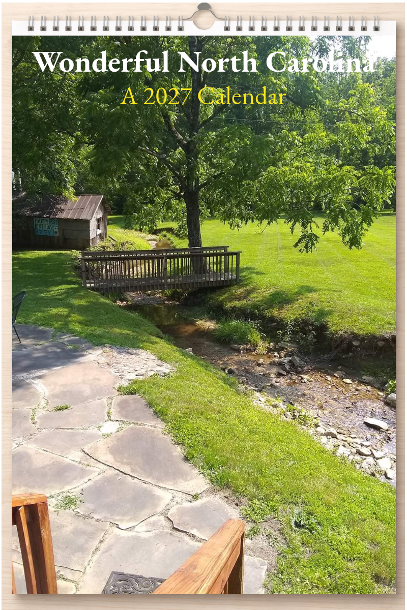 Wonderful North Carolina: A 2027 Calendar