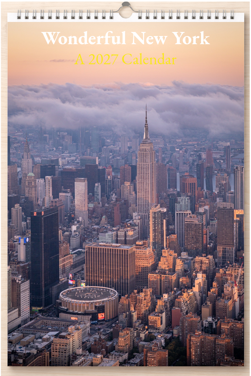 Wonderful New York: A 2027 Calendar