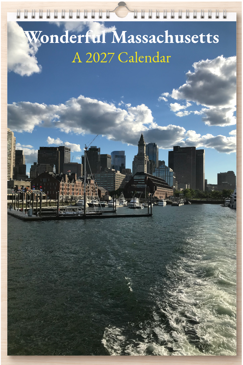 Wonderful Massachusetts: A 2027 Calendar