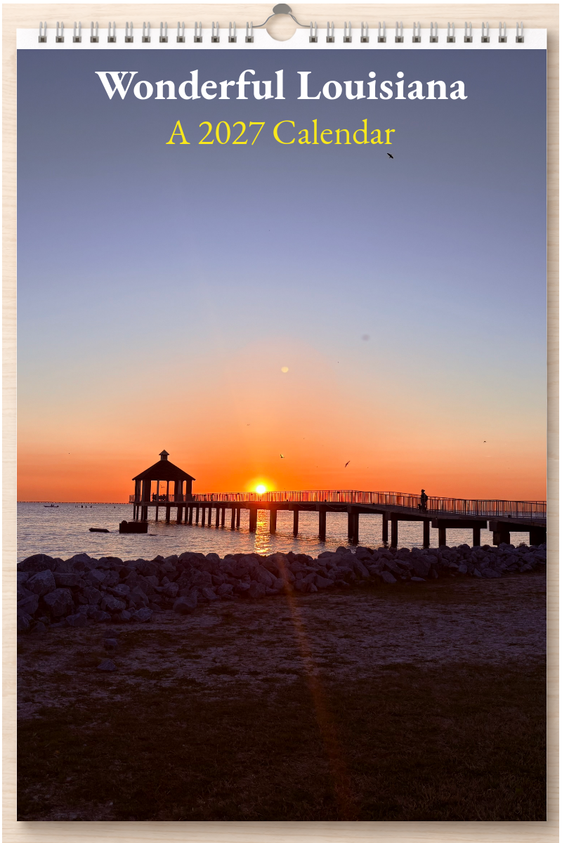 Wonderful Louisiana: A 2027 Calendar