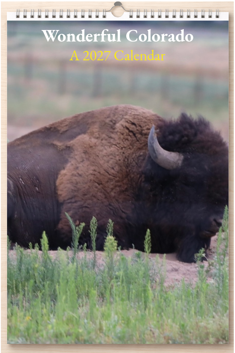 Wonderful Colorado: A 2027 Calendar