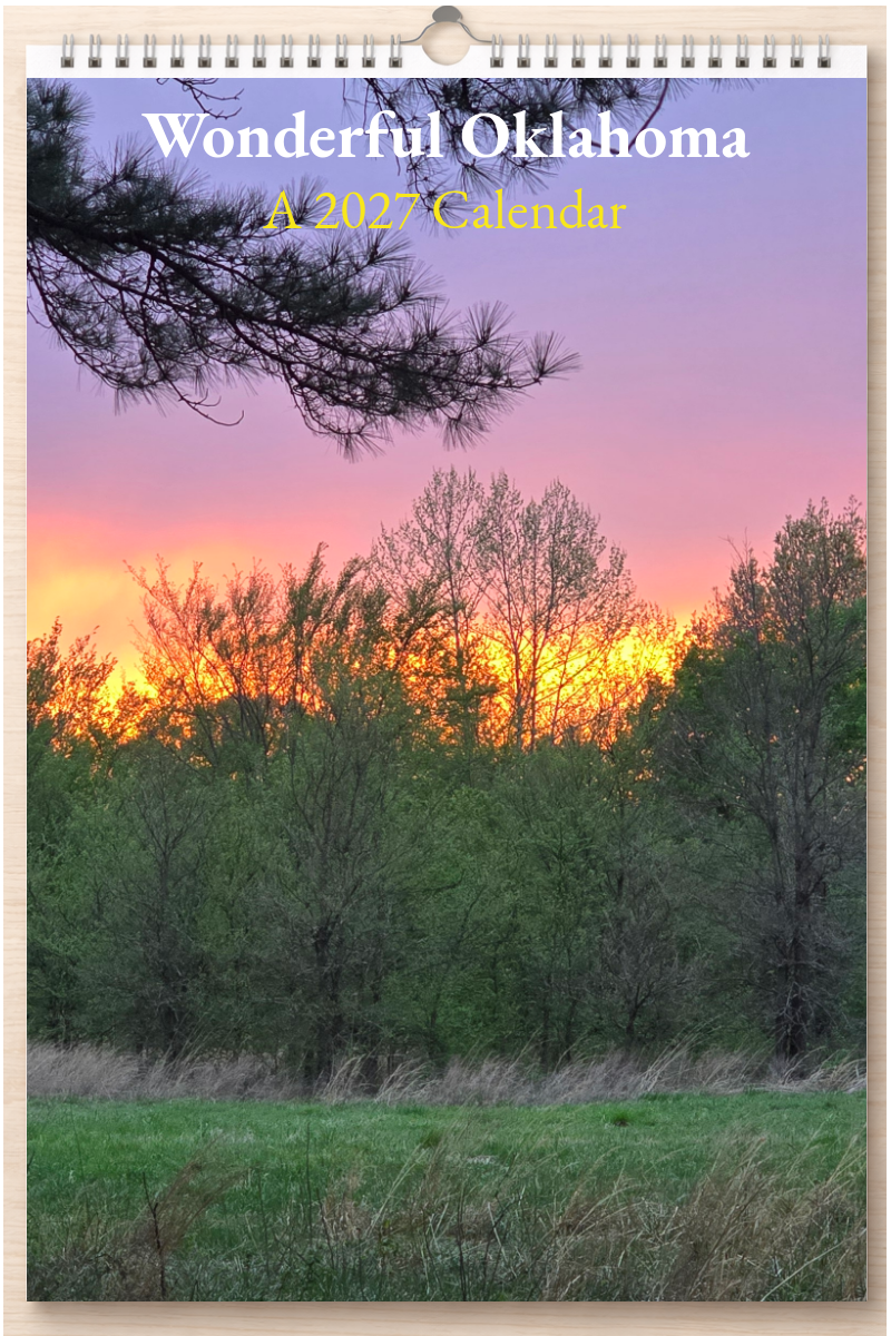 Wonderful Oklahoma: A 2027 Calendar