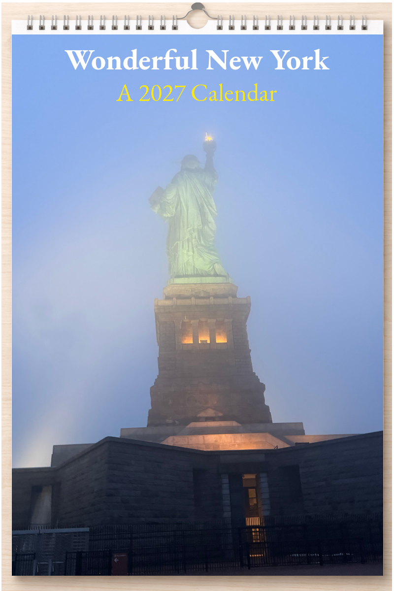 Wonderful New York: A 2027 Calendar