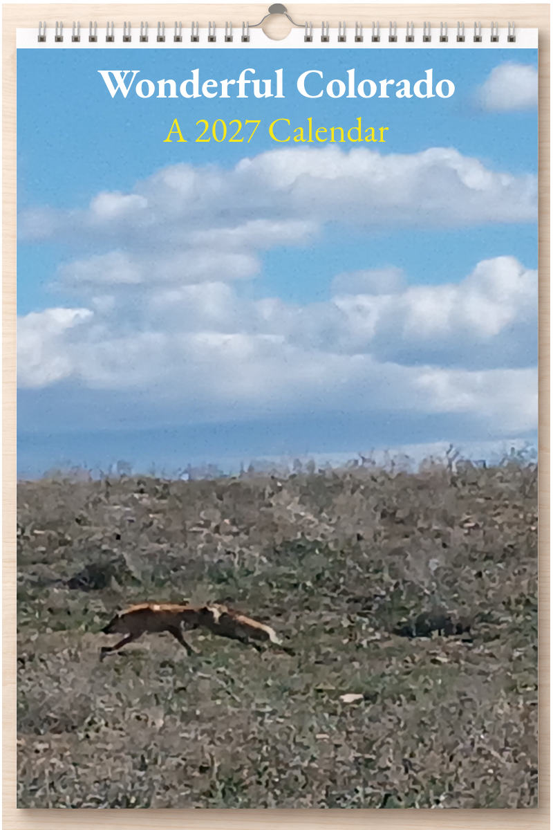 Wonderful Colorado: A 2027 Calendar