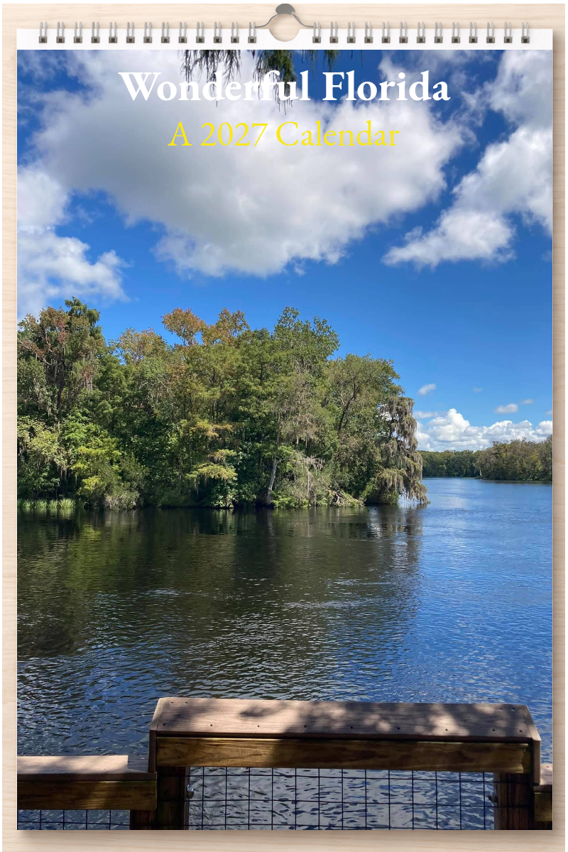 Wonderful Florida: A 2027 Calendar