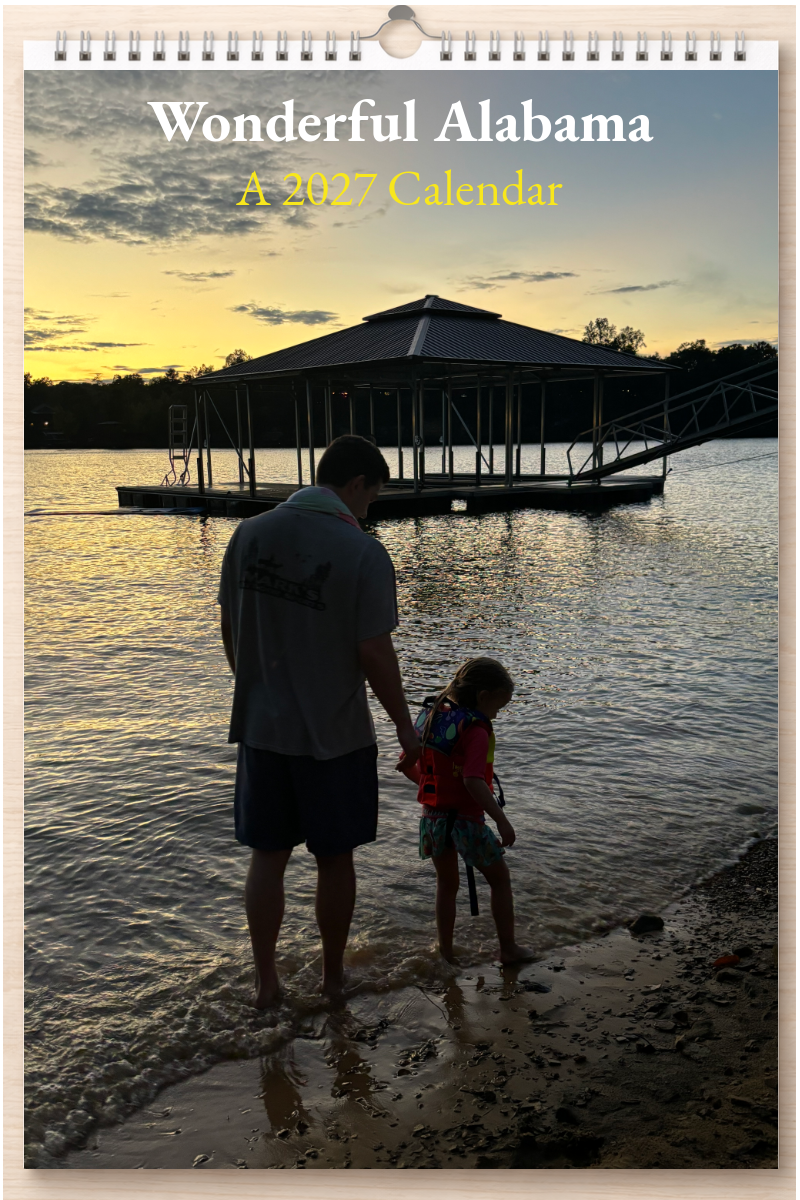 Wonderful Alabama: A 2027 Calendar