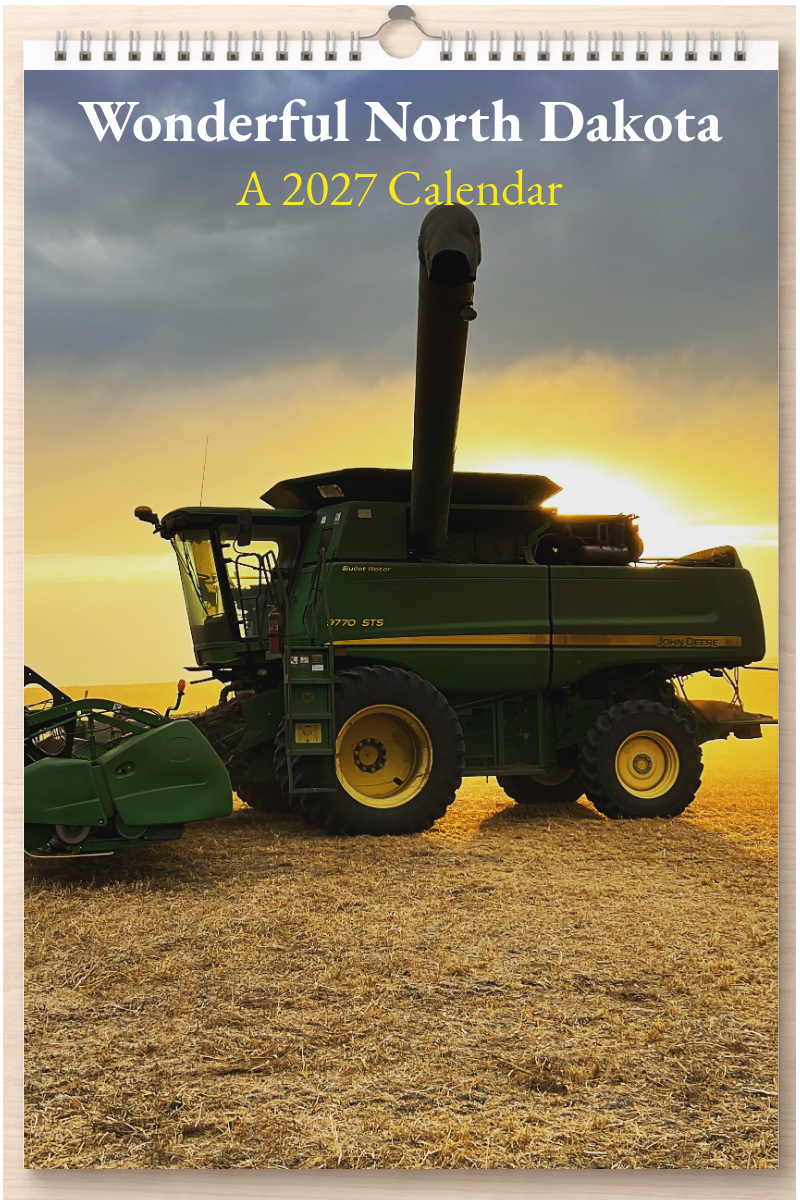 Wonderful North Dakota: A 2027 Calendar