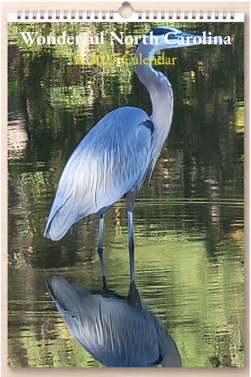 Wonderful North Carolina: A 2027 Calendar