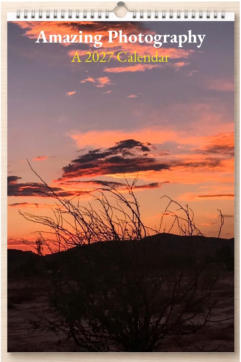 Amazing Photography: A 2027 Calendar
