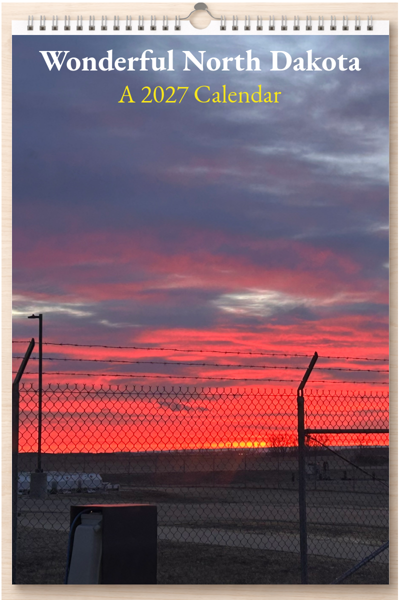 Wonderful North Dakota: A 2027 Calendar