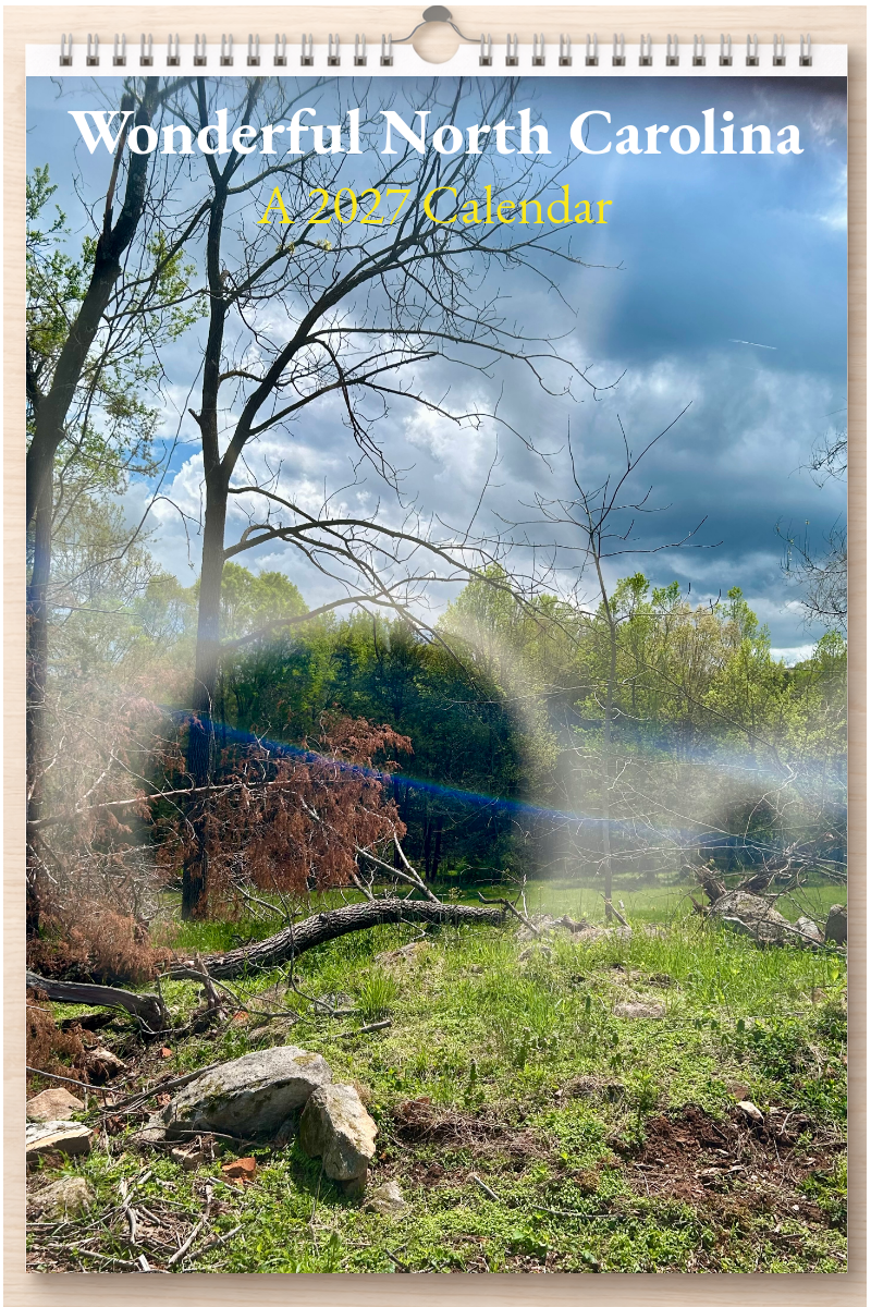 Wonderful North Carolina: A 2027 Calendar