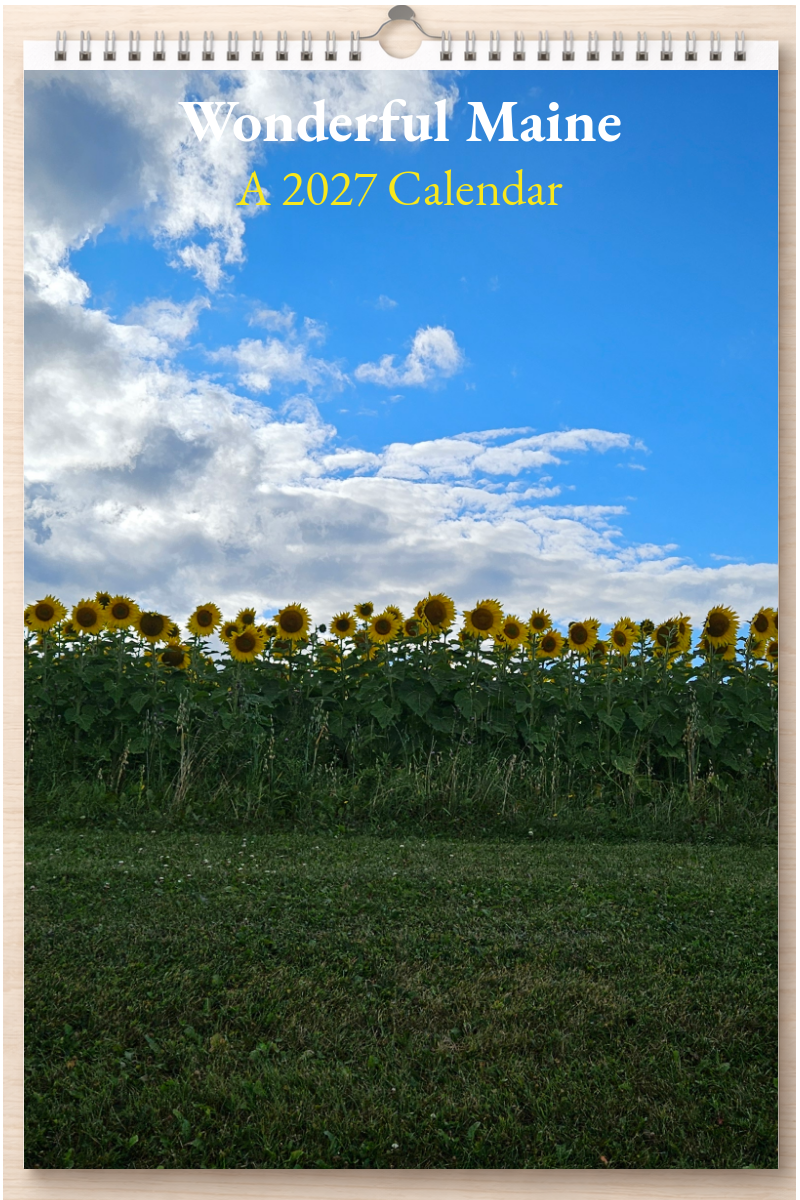 Wonderful Maine: A 2027 Calendar