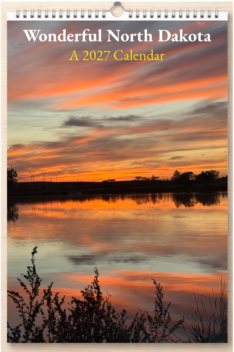 Wonderful North Dakota: A 2027 Calendar