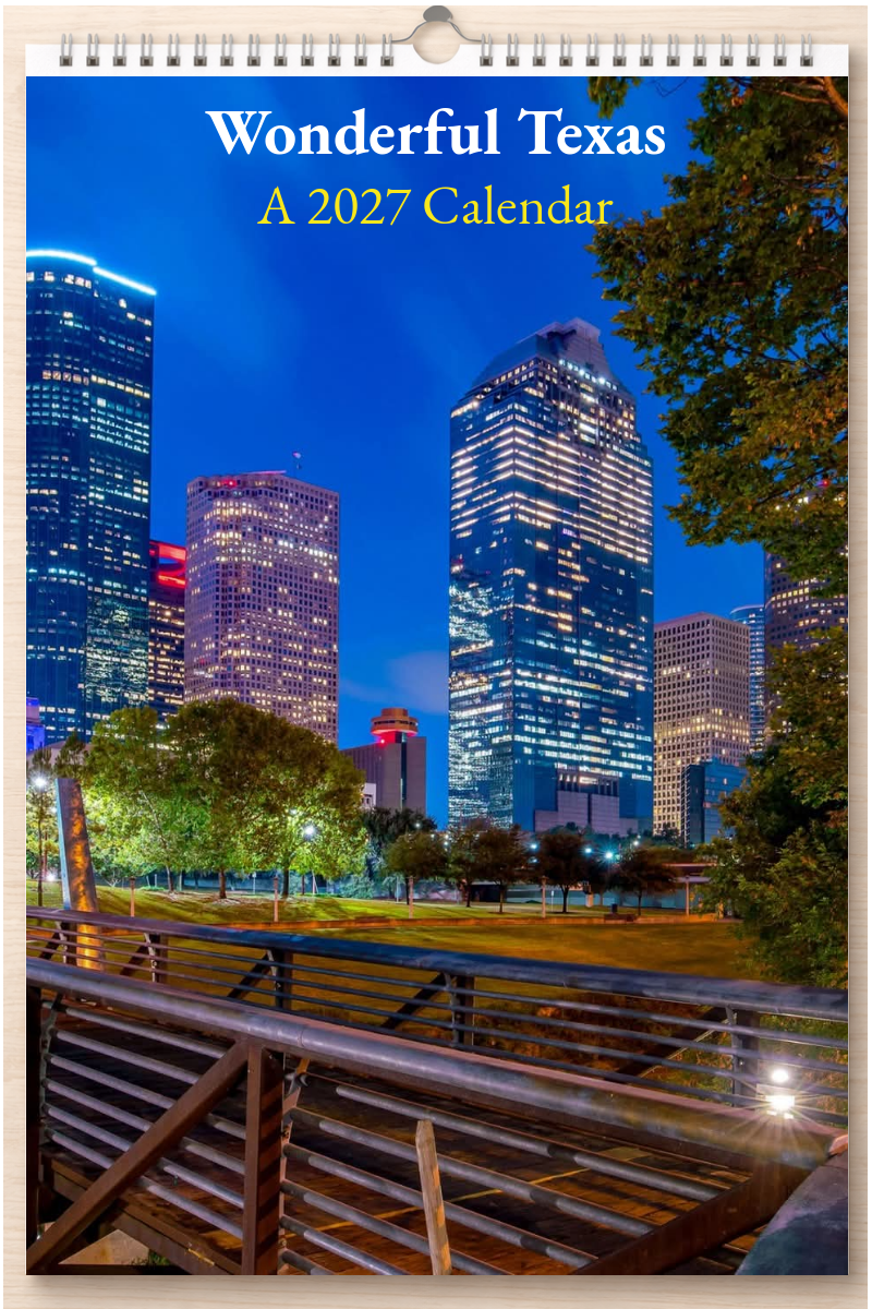 Wonderful Texas: A 2027 Calendar