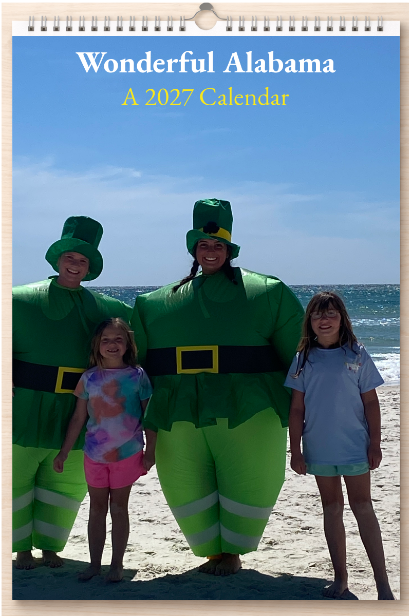 Wonderful Alabama: A 2027 Calendar