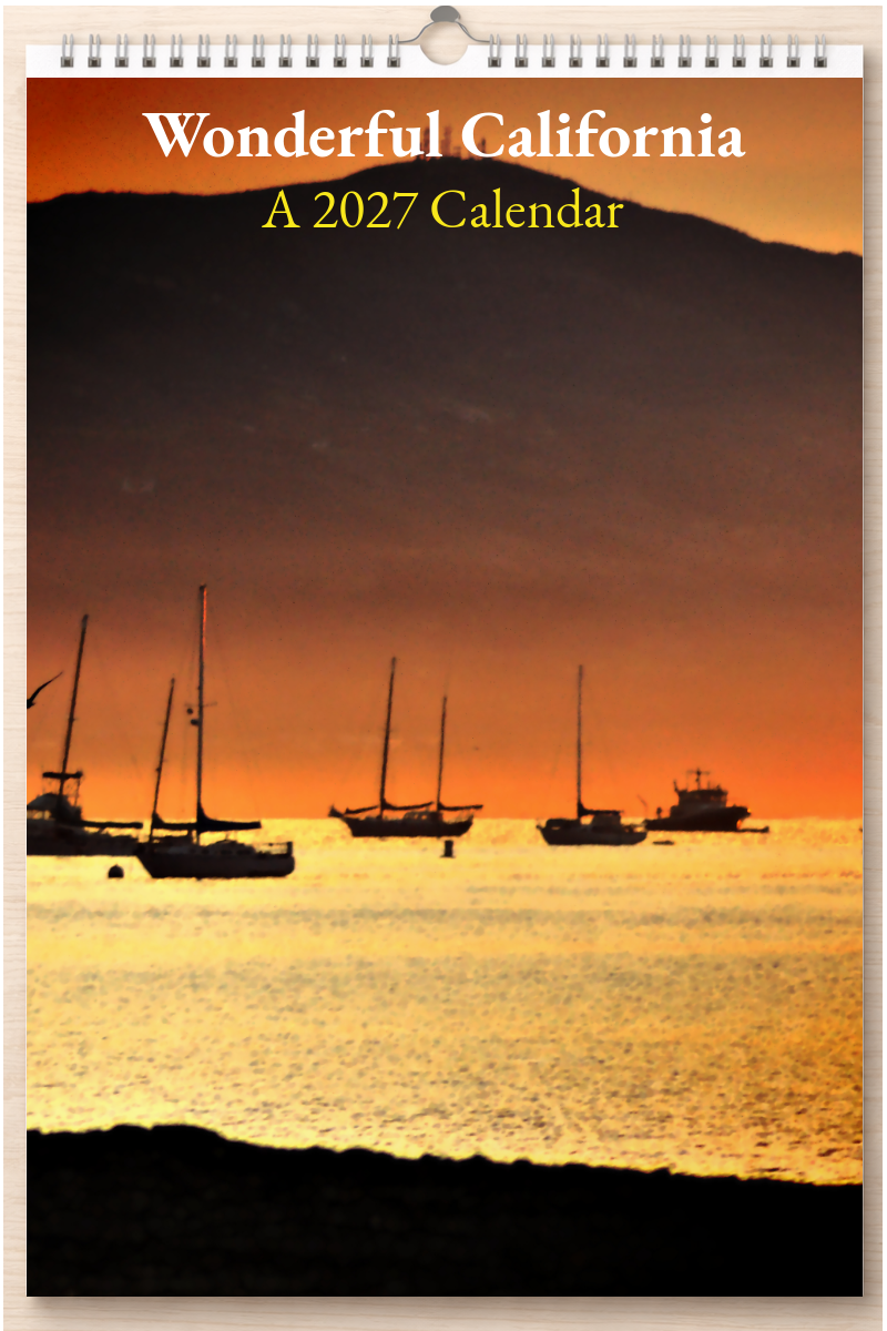 Wonderful California: A 2027 Calendar