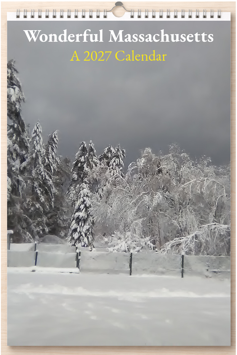 Wonderful Massachusetts: A 2027 Calendar