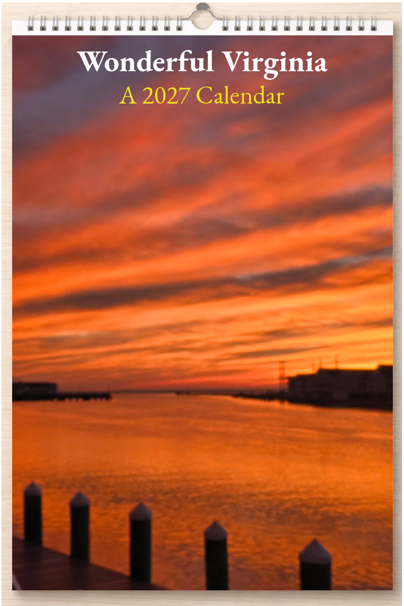Wonderful Virginia: A 2027 Calendar