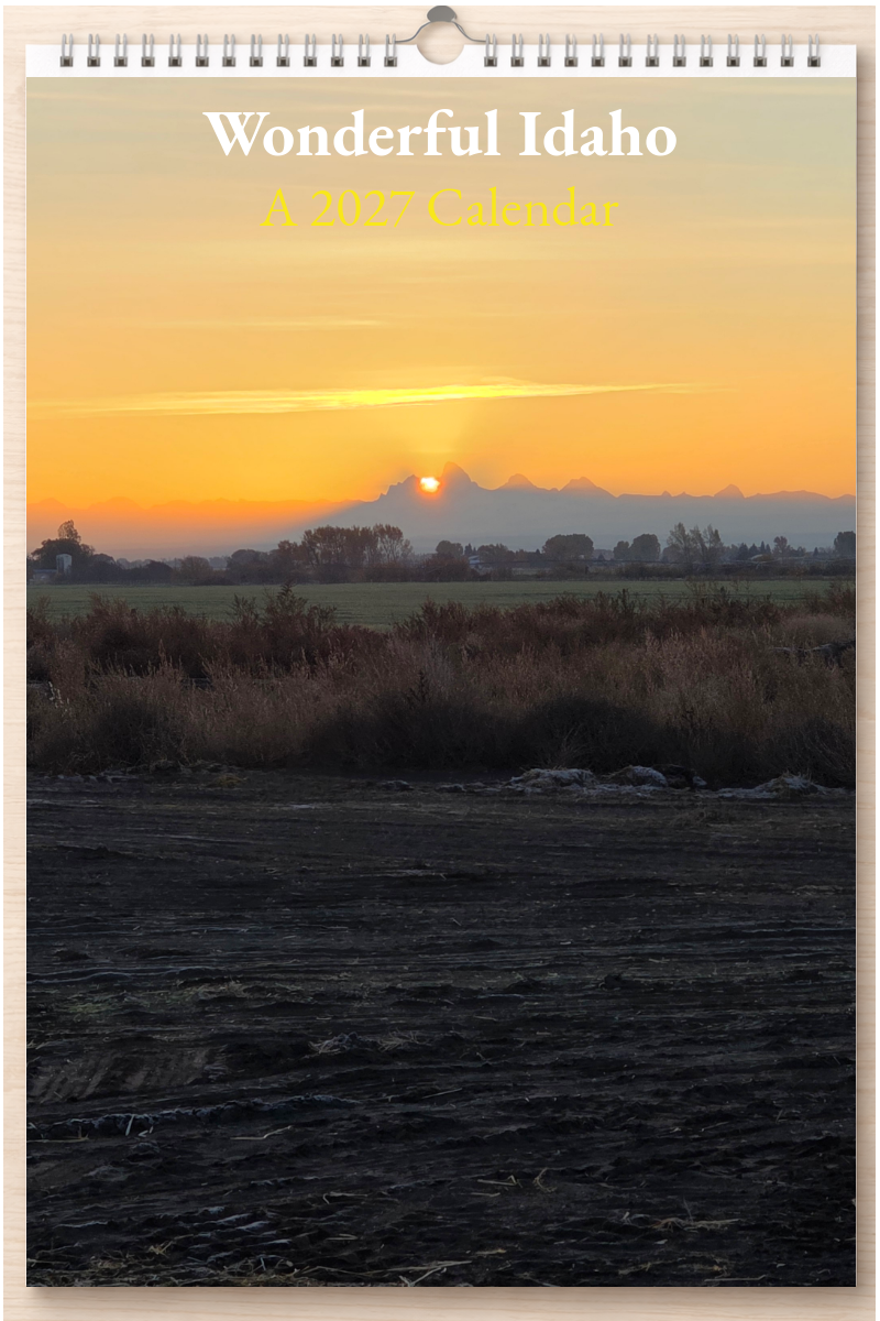 Wonderful Idaho: A 2027 Calendar