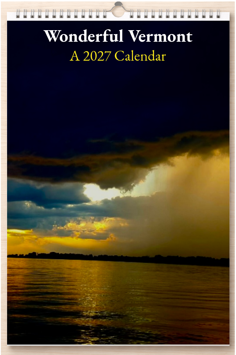 Wonderful Vermont: A 2027 Calendar