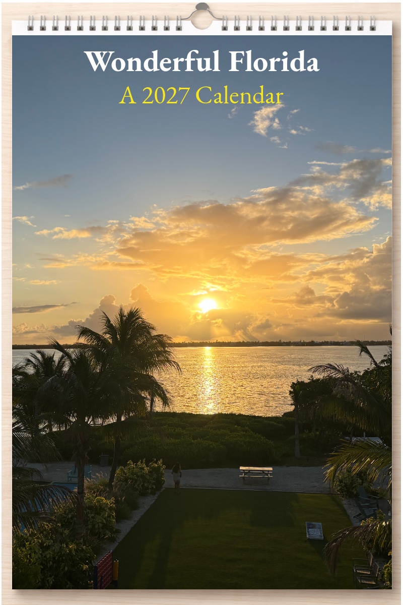 Wonderful Florida: A 2027 Calendar