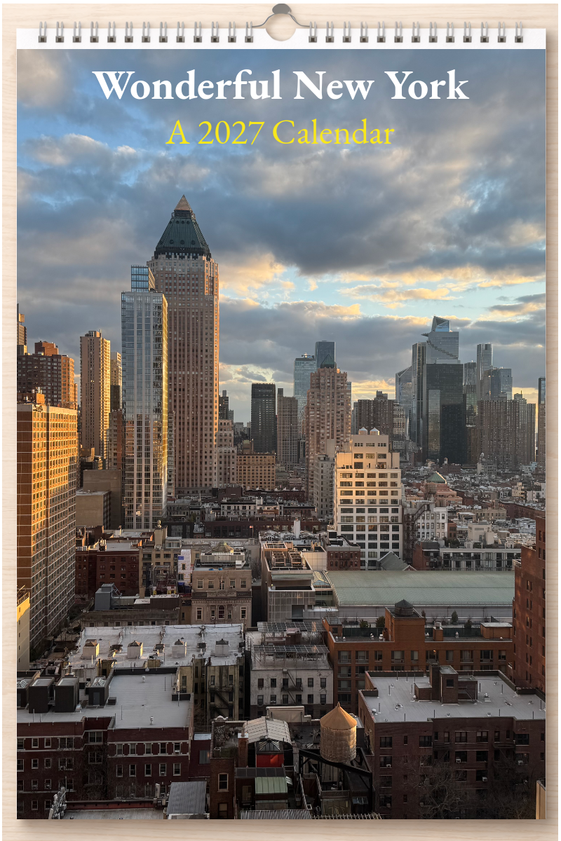 Wonderful New York: A 2027 Calendar