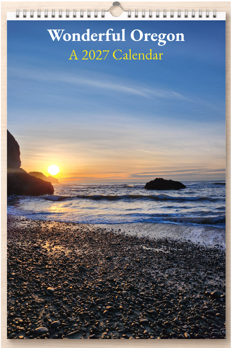 Wonderful Oregon: A 2027 Calendar