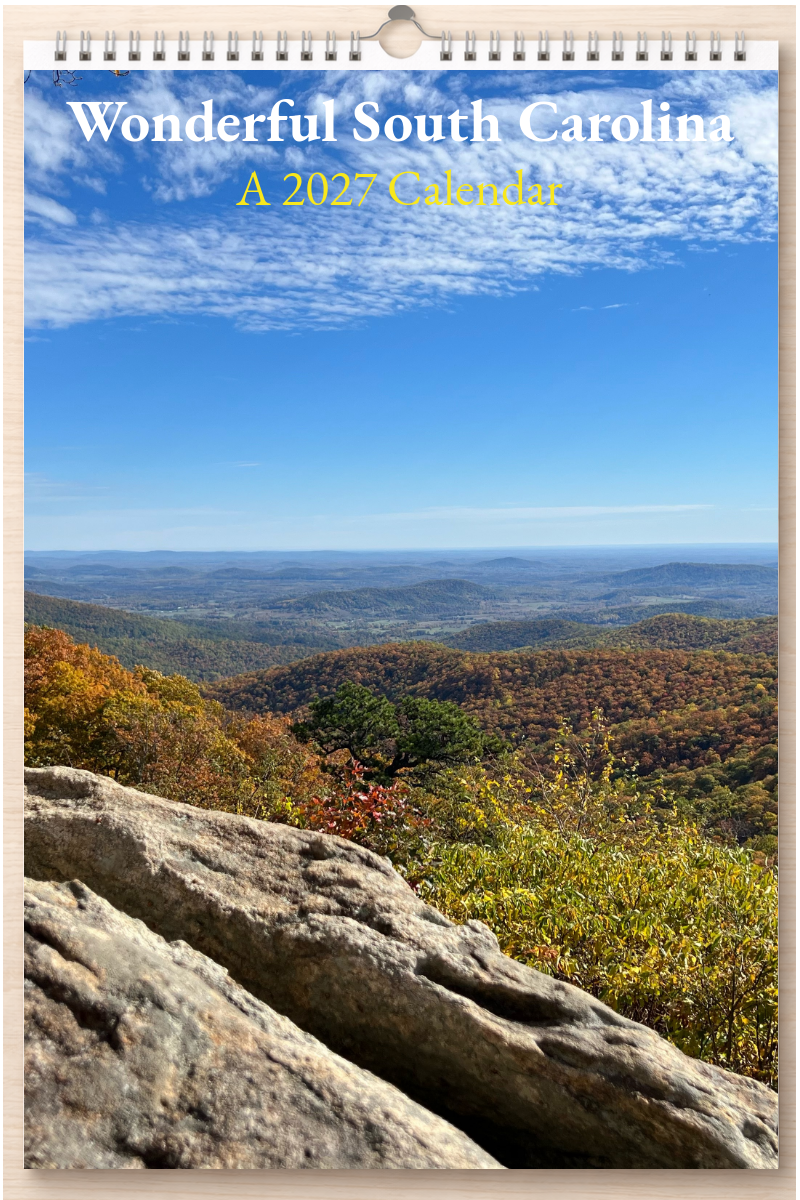 Wonderful South Carolina: A 2027 Calendar