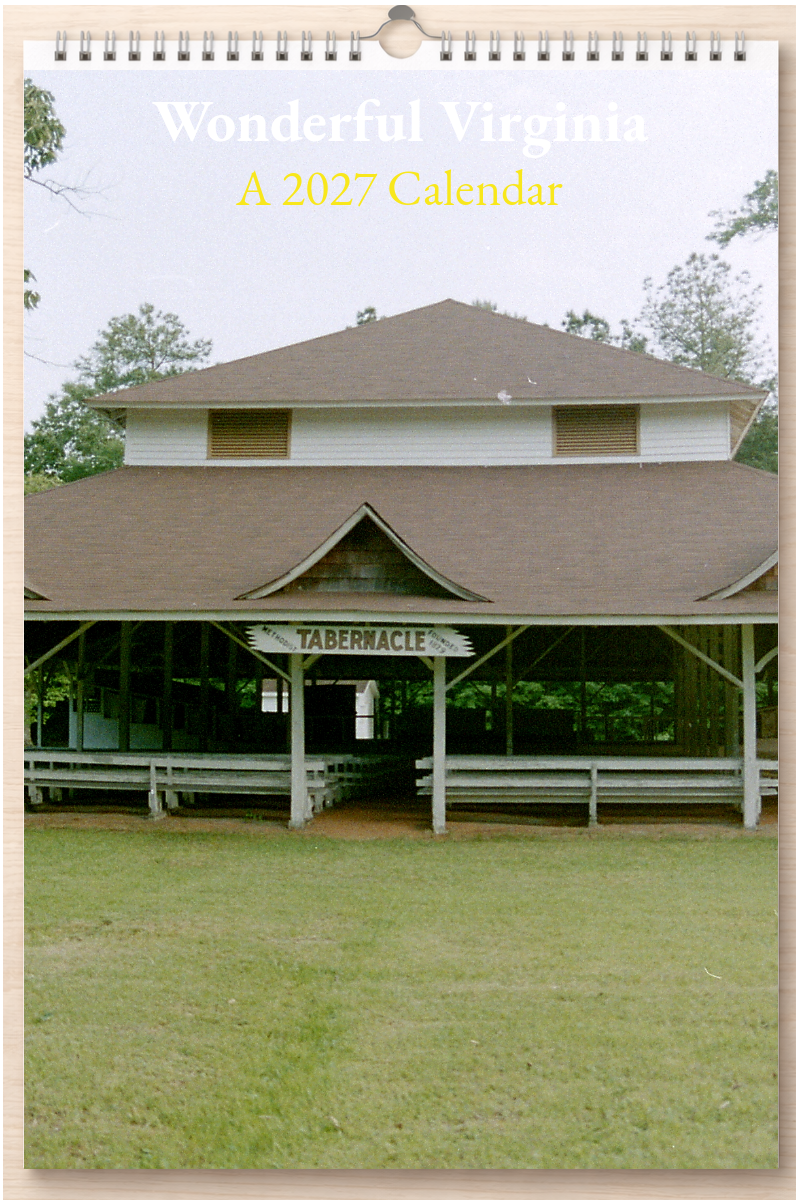 Wonderful Virginia: A 2027 Calendar