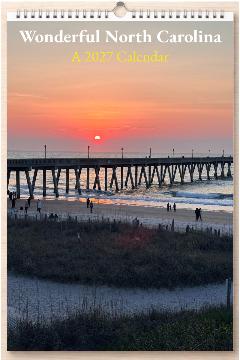 Wonderful North Carolina: A 2027 Calendar