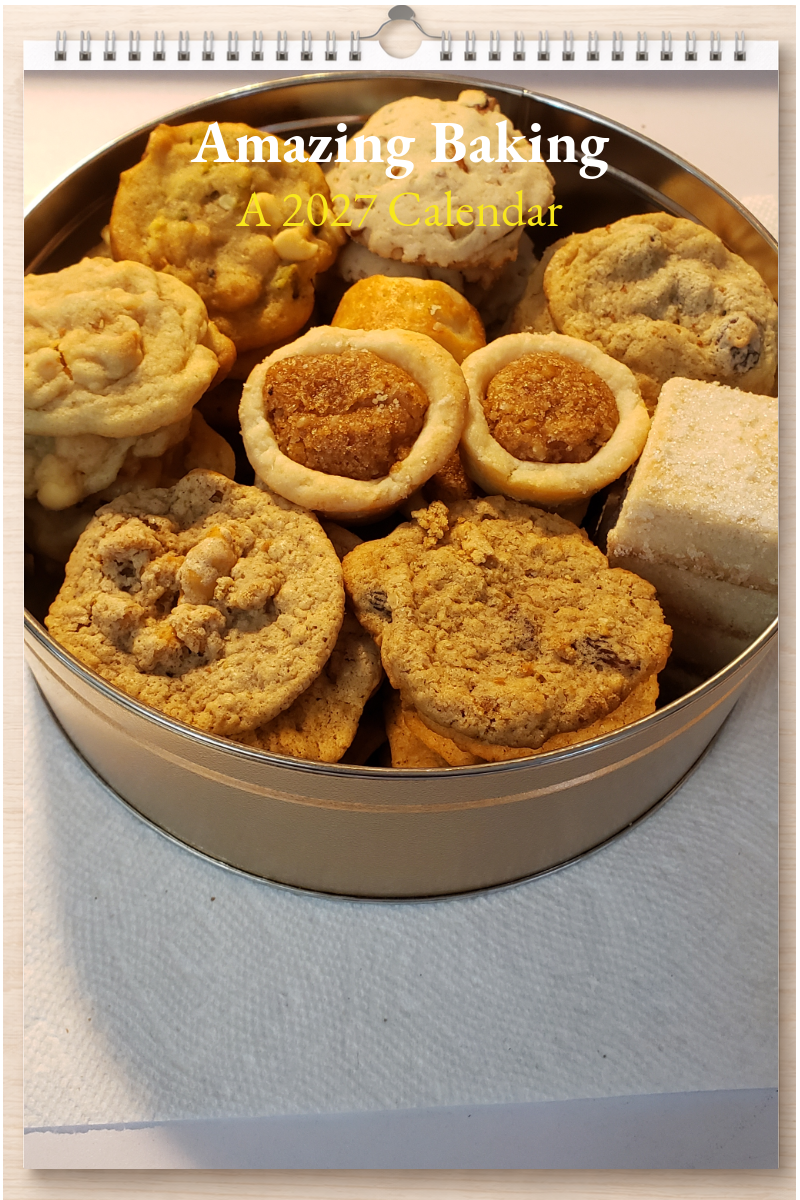 Amazing Baking: A 2027 Calendar