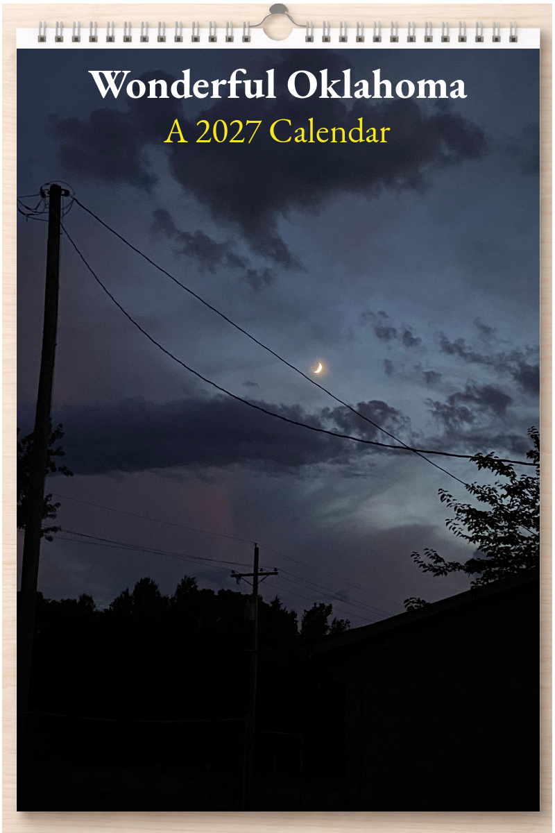 Wonderful Oklahoma: A 2027 Calendar