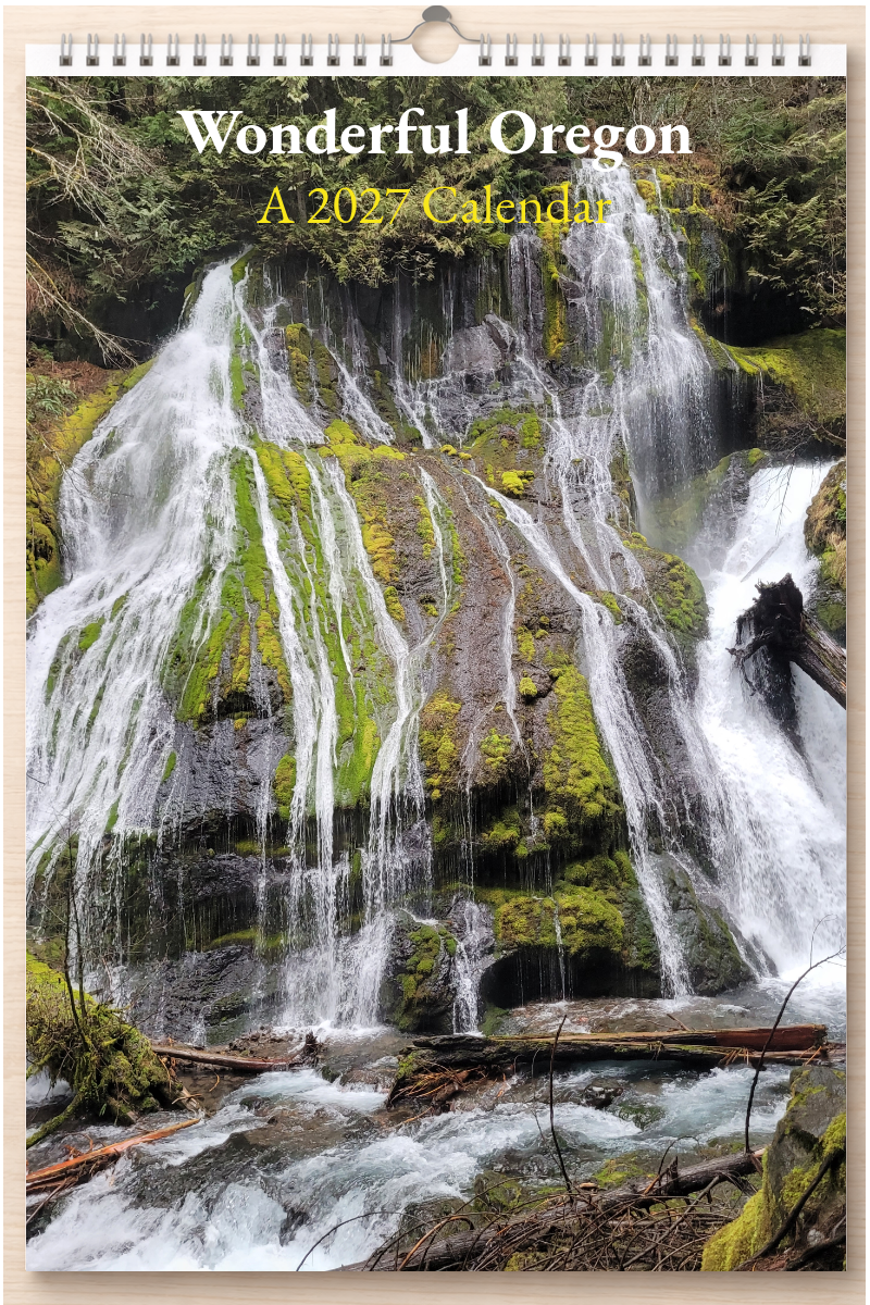 Wonderful Oregon: A 2027 Calendar