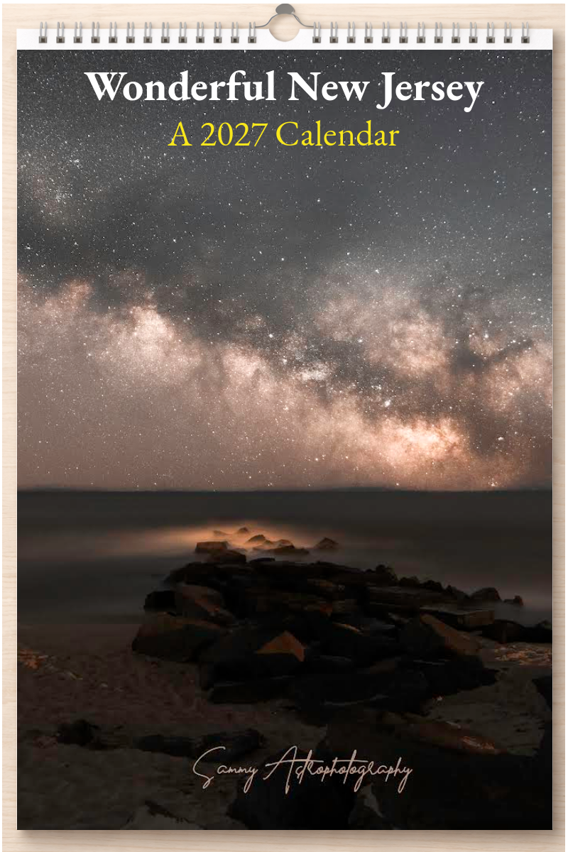 Wonderful New Jersey: A 2027 Calendar