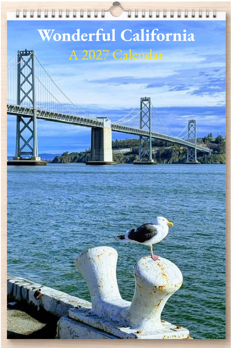 Wonderful California: A 2027 Calendar
