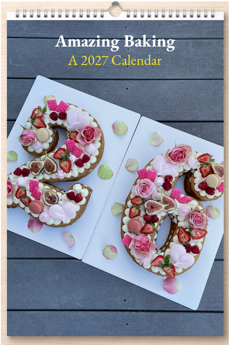Amazing Baking: A 2027 Calendar