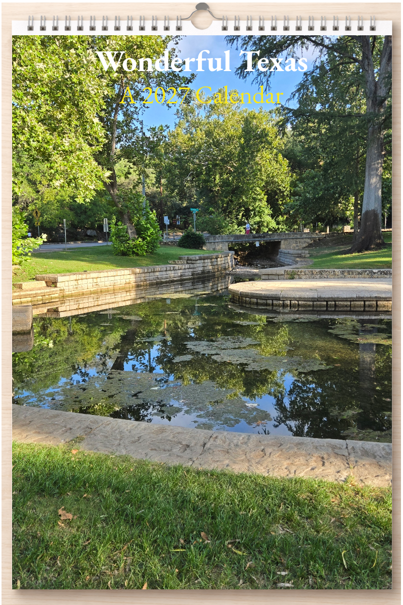 Wonderful Texas: A 2027 Calendar