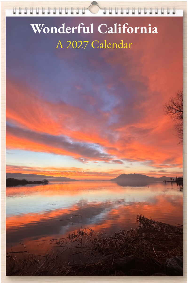 Wonderful California: A 2027 Calendar