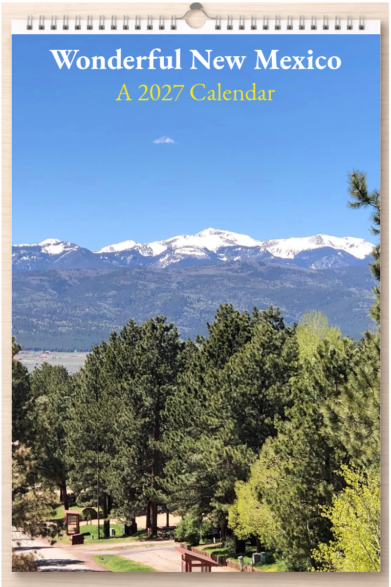 Wonderful New Mexico: A 2027 Calendar