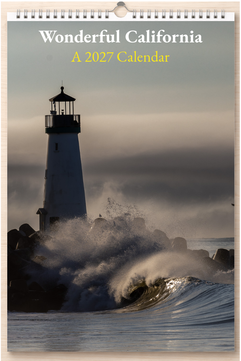 Wonderful California: A 2027 Calendar