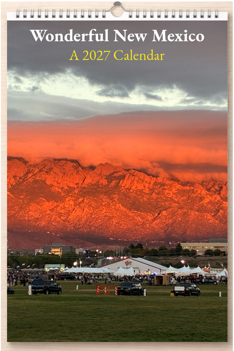 Wonderful New Mexico: A 2027 Calendar