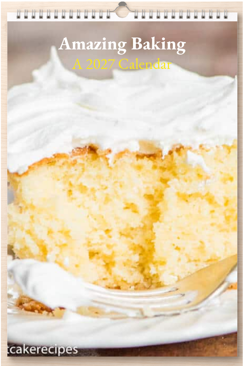 Amazing Baking: A 2027 Calendar