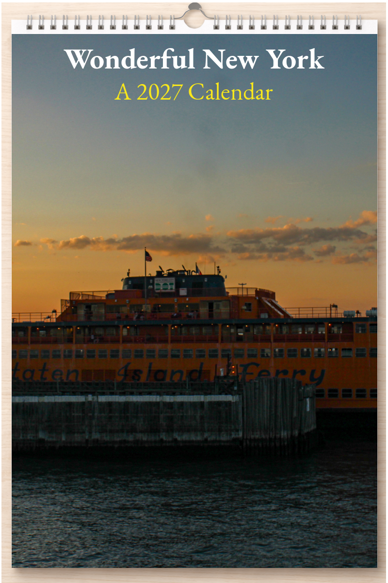 Wonderful New York: A 2027 Calendar